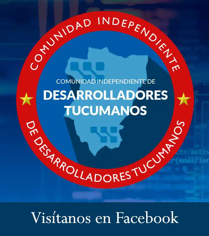 grupo de desarrolladores tucumanos en Facebook