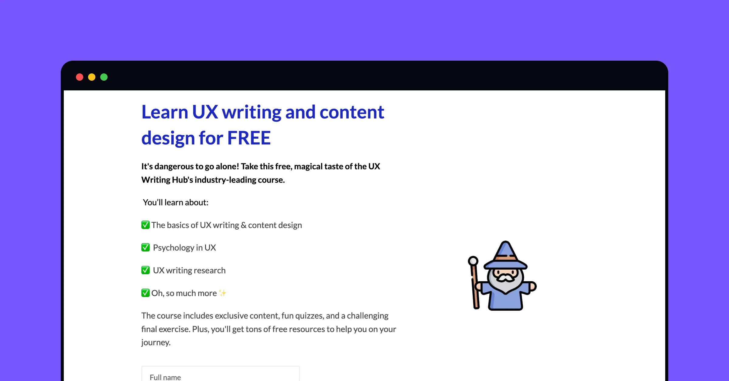 A Taste of UX Writing