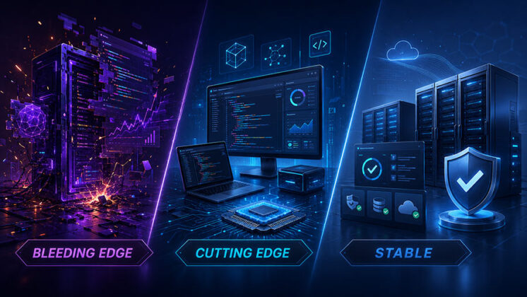 Bleeding Edge, Cutting Edge y Stable: diferencias clave en tecnología y ...