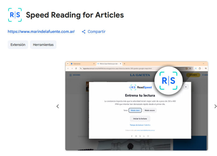 readspeed Read Speed